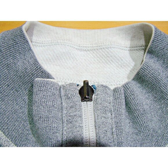 Tommy Bahama Flipshore Reversible 1/4 Zip Pullover Sweater Lychee Heather XL-1X - Picture 10 of 12